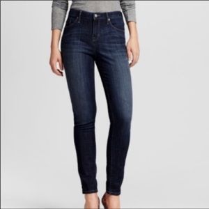 4/$25 Mossimo Curvy Skinny Premium Denim Jeans 6S